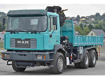 Автоманипулятор, Самосвал MAN 27-314 * HIAB 220 C - 3 + FUNK * 6x4: фото 4
