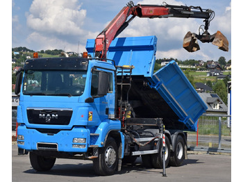 Автоманипулятор, Самосвал MAN TGS 26.400 Kipper 4,60m*PK F130A.22 + FUNK/6x4 MAN TGS 26.400 Kipper 4,60m*FASS F130A.22 + FUNK/6x4: фото 3