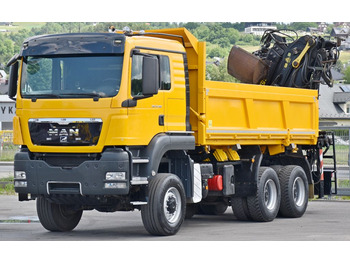 Автоманипулятор, Самосвал MAN TGS 33.480*KIPPER 5,10m * EPSILON E165Z76* 6x6: фото 5