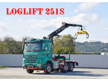 Лесовоз MERCEDES-BENZ Arocs 3363