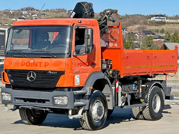 Самосвал, Автоманипулятор Mercedes-Benz AXOR 1829 * HIAB 1111 HIDUO + FUNK * TOP * 4x4: фото 4 Самосвал, Автоманипулятор Mercedes-Benz AXOR 1829 * HIAB 1111 HIDUO + FUNK * TOP * 4x4: фото 4