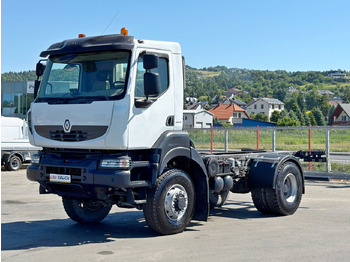 Грузовик-шасси Renault KERAX 370 * FAHRGESTELL 4,55 m / 4x4*TOPZUSTAND: фото 2