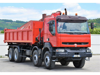 Автоманипулятор, Самосвал Renault KERAX 420 DCI Kipper 6,30m+FASSI F95AXS.21+FUNK: фото 4