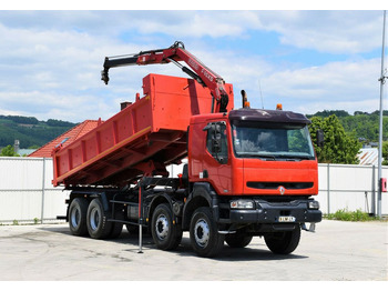 Автоманипулятор, Самосвал Renault KERAX 420 DCI Kipper 6,30m+FASSI F95AXS.21+FUNK: фото 2