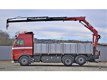 Автоманипулятор, Самосвал Volvo FH 480 Kipper 6,20m + HMF 1823 K3 + FUNK: фото 5