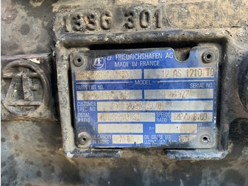 Коробка передач для Грузовиков 12AS1210TO MAN TGL: фото 2