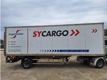 Полуприцеп-фургон Hess LS35 - BE Koffer + LBW DHollandia 1000 kg semi trailer: фото 4 Полуприцеп-фургон Hess LS35 - BE Koffer + LBW DHollandia 1000 kg semi trailer: фото 4