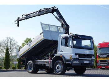 Самосвал Mercedes-Benz ATEGO 16.24 / 4X4 / WYWROTKA + HDS HIAB 111 BS-2  / PILOT /  ROT: фото 2