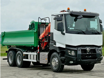 Самосвал, Автоманипулятор Renault C 430 *KIPPER 5,10 m + PK 16001 - K B* 6x4: фото 4 Самосвал, Автоманипулятор Renault C 430 *KIPPER 5,10 m + PK 16001 - K B* 6x4: фото 4