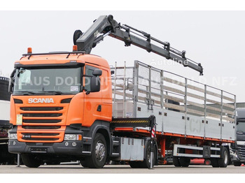 Грузовик бортовой/ Платформа SCANIA R 410