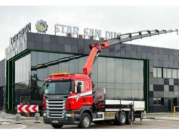 Грузовик бортовой/ Платформа SCANIA R 500