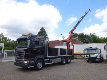 Scania R620 Flatbed + crane PK 22002 EH 6x2 в лизинг Scania R620 Flatbed + crane PK 22002 EH 6x2: фото 1 Scania R620 Flatbed + crane PK 22002 EH 6x2 в лизинг Scania R620 Flatbed + crane PK 22002 EH 6x2: фото 1