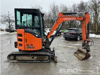 Мини-экскаватор HITACHI ZX26U-6