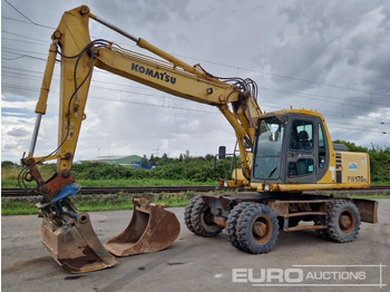 Колёсный экскаватор KOMATSU