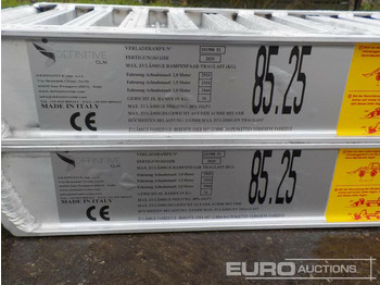 Строительное оборудование Unused CLM 85.25 Aluminium Loading Ramps (2 of) 2920kg Capacity, 2500mm Length: фото 5