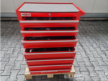 Оборудование для гаражей/ Мастерских Unused ERDWERK ER7 Tool Cabinet, 7 Drawers, including Tools: фото 4