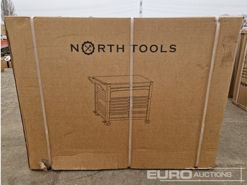 Оборудование для гаражей/ Мастерских Unused NORTH-TOOL JUMBO-PRO 12 Drawer Tool Cabinet,  Professional Tools: фото 2
