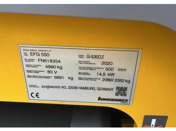 Электропогрузчик Jungheinrich EFG550: фото 4 Электропогрузчик Jungheinrich EFG550: фото 4