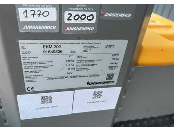 Сборщик заказов Jungheinrich EKM202: фото 4