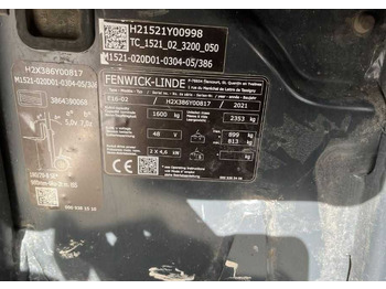 Электропогрузчик Linde E16-02: фото 4