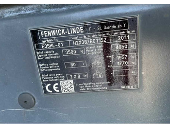 Электропогрузчик Linde E35HL-01: фото 4