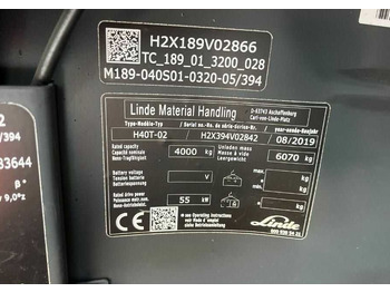 Газовый погрузчик Linde H40T-02: фото 4