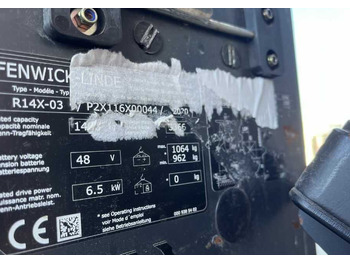 Ричтрак Linde R14X: фото 4 Ричтрак Linde R14X: фото 4