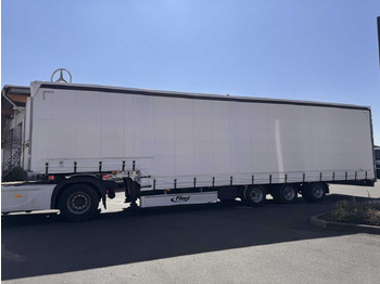 Тентованный полуприцеп Fliegl SDS 350 Schiebeplane+Verdeck XL SAF 20.900Km: фото 4