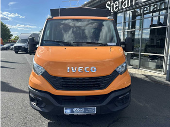 Малотоннажный бортовой грузовик Iveco Daily 35S14 Pritsche+Plane *AHK*Ladekran*7-Sitze: фото 2
