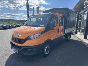 Малотоннажный бортовой грузовик Iveco Daily 35S14 Pritsche+Plane *AHK*Ladekran*7-Sitze: фото 3