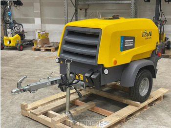Воздушный компрессор Atlas Copco XAS 38 StV Vaunukompressori UUSI: фото 2