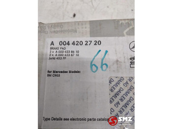 Новый Тормозные колодки для Грузовиков Mercedes-Benz Set remblokken mercedes sprinter w903 a0044202720: фото 2