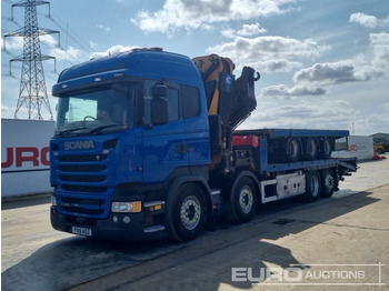 Грузовик бортовой/ Платформа SCANIA R 490