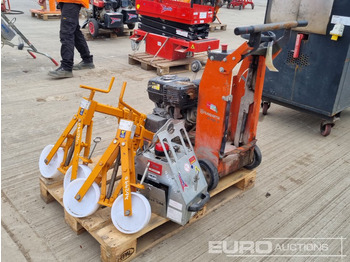 Асфальтоукладочная техника Husqvarna Walk Behind Petrol Floor Saw, Probst Vacuum Lift & Manhole Cover Lifter (2 of): фото 3