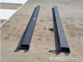 Погрузочно-разгрузочная техника Unused Extension Forks (2 of): фото 4