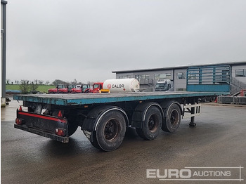 Полуприцеп бортовой/ Платформа SDC 45' Tri Axle Extendable Flat Trailer, Rear Steer Axle, PBW Axles: фото 5