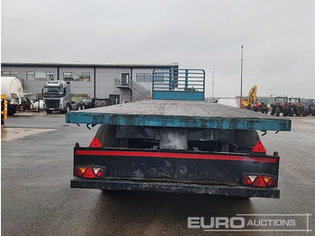 Полуприцеп бортовой/ Платформа SDC 45' Tri Axle Extendable Flat Trailer, Rear Steer Axle, PBW Axles: фото 4