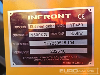 Мини-погрузчик с бортовым поворотом