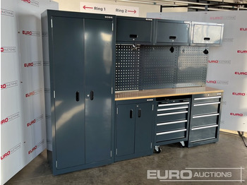 Строительное оборудование Unused Boss 2.6m 9 Drawer, 5 Cabinet Tool Station: фото 3
