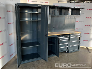 Строительное оборудование Unused Boss 2.6m 9 Drawer, 5 Cabinet Tool Station: фото 5