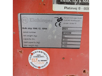 Бетономешалка Eichinger 1000 liter: фото 5 Бетономешалка Eichinger 1000 liter: фото 5
