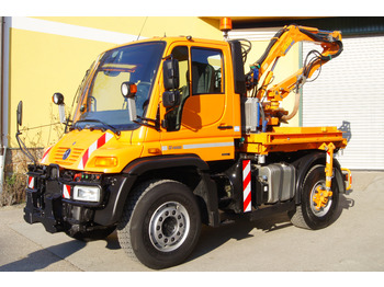 Коммунальная/ Специальная техника Unimog Unimog U 400/Hydrostat/Mähtür +MULAG MHU 800: фото 2