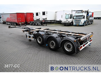 Полуприцеп-контейнеровоз/ Сменный кузов D-Tec FLEXITRAILER LS | 2x20-30-40-45ft HC * 2x LIFT AXLE * BPW / DISC * 2x EXTENDABLE: фото 3