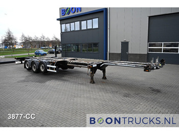 Полуприцеп-контейнеровоз/ Сменный кузов D-Tec FLEXITRAILER LS | 2x20-30-40-45ft HC * 2x LIFT AXLE * BPW / DISC * 2x EXTENDABLE: фото 4