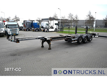 Полуприцеп-контейнеровоз/ Сменный кузов D-Tec FLEXITRAILER LS | 2x20-30-40-45ft HC * 2x LIFT AXLE * BPW / DISC * 2x EXTENDABLE: фото 5