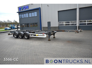 Полуприцеп-контейнеровоз/ Сменный кузов Van Hool 3B2015 FIXED CHASSIS | 2x20-40ft HC * 4600 Kg * NL TRAILER: фото 3