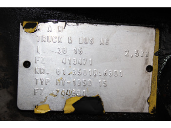 Дифференциал для Грузовиков GRUP DIFERENTIAL MAN TGX R=38:15 HY-1350 15 81.35010.6301: фото 3 Дифференциал для Грузовиков GRUP DIFERENTIAL MAN TGX R=38:15 HY-1350 15 81.35010.6301: фото 3