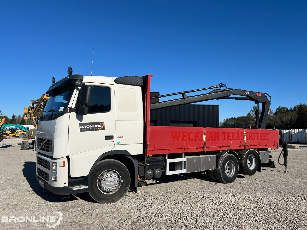 2006 Volvo FH 440 6x2 Flatbed + Crane - Грузовик бортовой/ Платформа, Автоманипулятор: фото 4 2006 Volvo FH 440 6x2 Flatbed + Crane - Грузовик бортовой/ Платформа, Автоманипулятор: фото 4