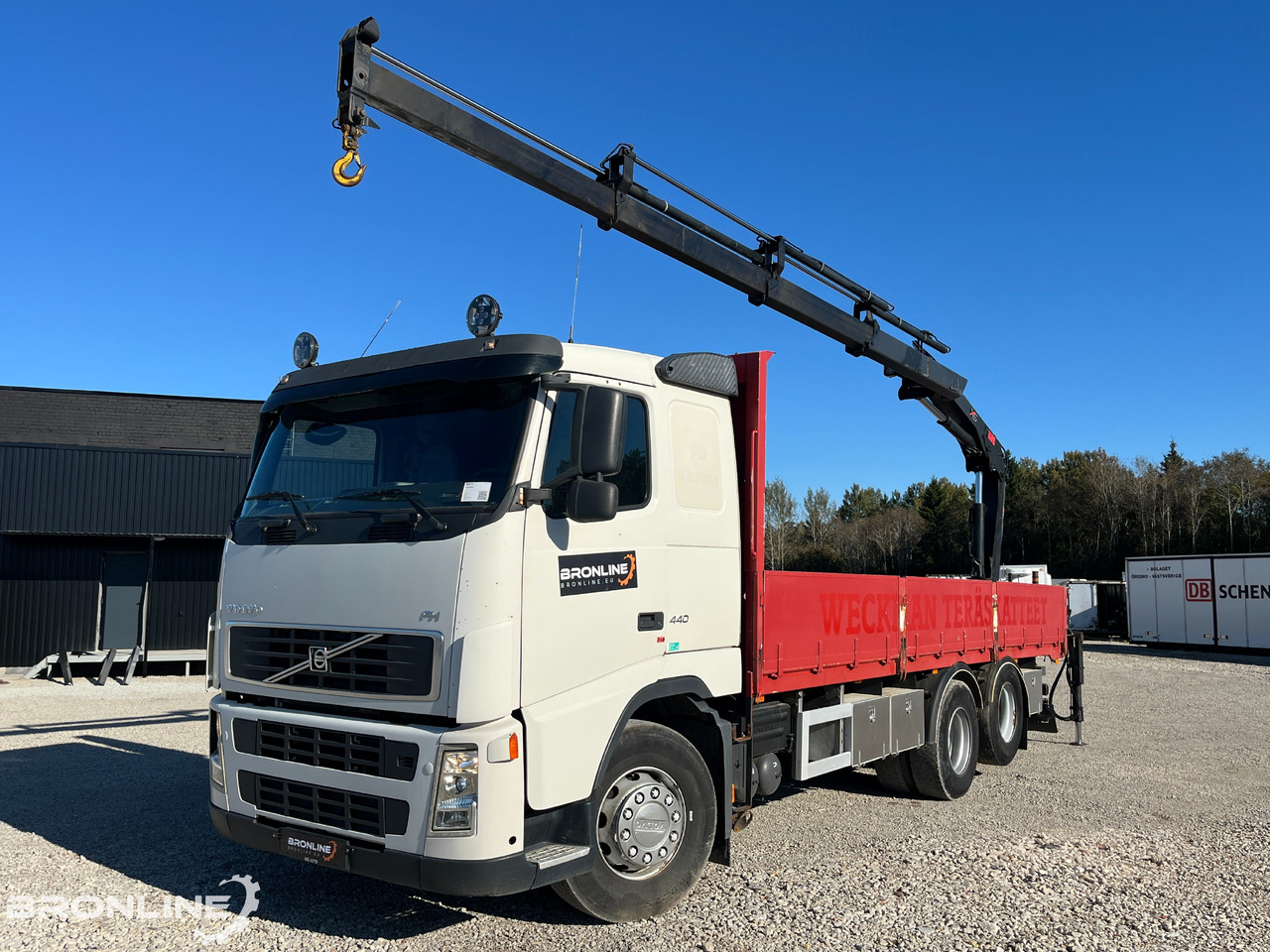2006 Volvo FH 440 6x2 Flatbed + Crane - Грузовик бортовой/ Платформа, Автоманипулятор: фото 1 2006 Volvo FH 440 6x2 Flatbed + Crane - Грузовик бортовой/ Платформа, Автоманипулятор: фото 1