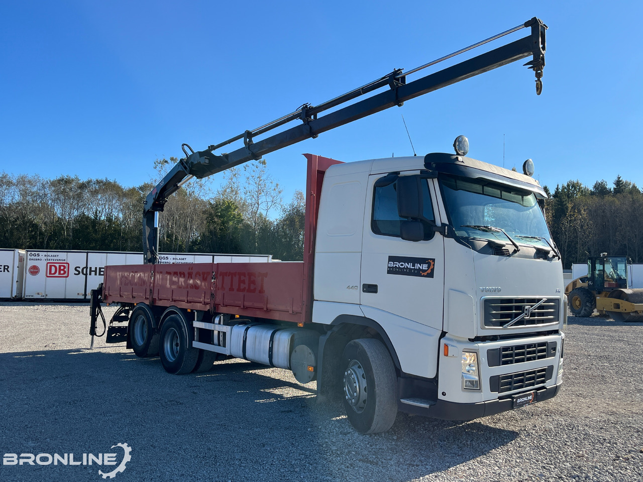 2006 Volvo FH 440 6x2 Flatbed + Crane - Грузовик бортовой/ Платформа, Автоманипулятор: фото 2 2006 Volvo FH 440 6x2 Flatbed + Crane - Грузовик бортовой/ Платформа, Автоманипулятор: фото 2